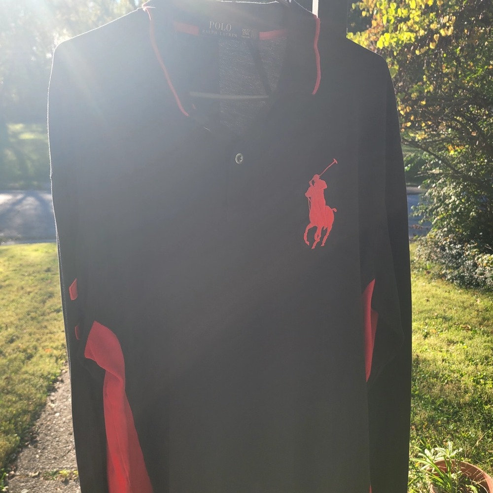 Polo Ralph Lauren Men's Long Sleeve Big Pony Size 2XLT